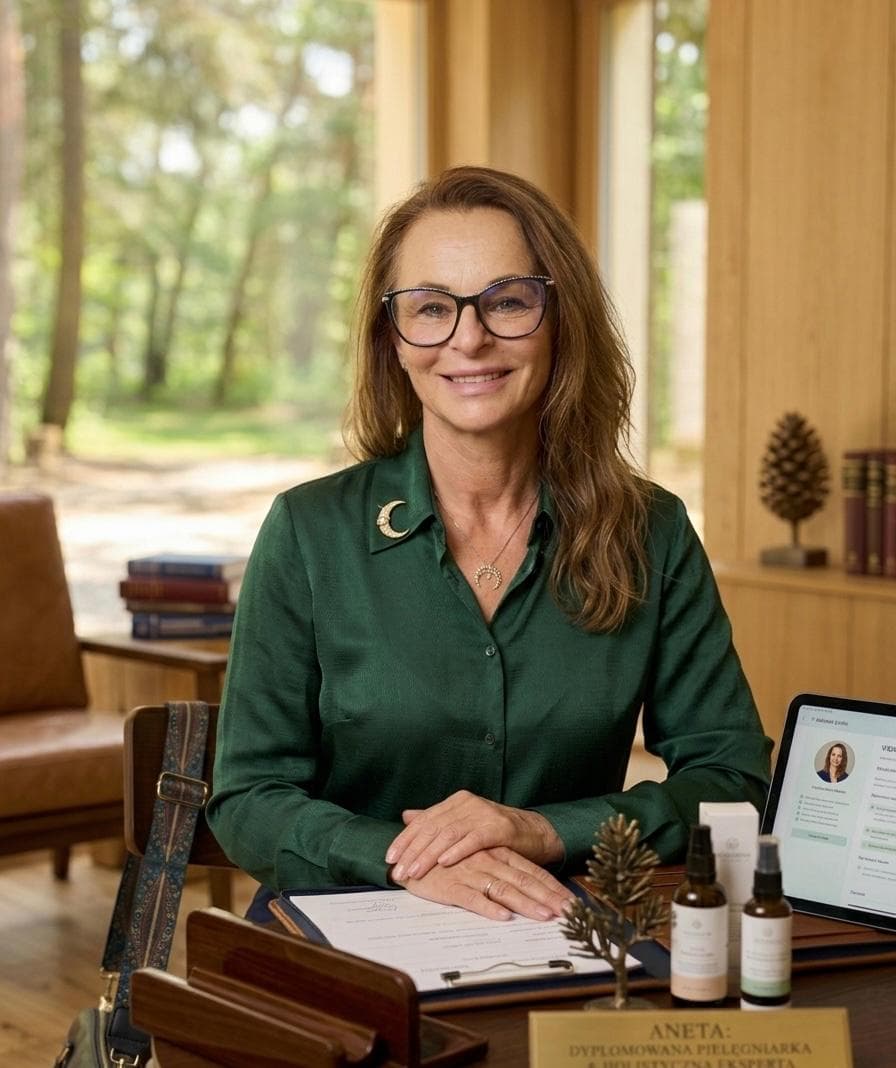 Aneta – dyplomowana pielęgniarka w studiu REVIVO